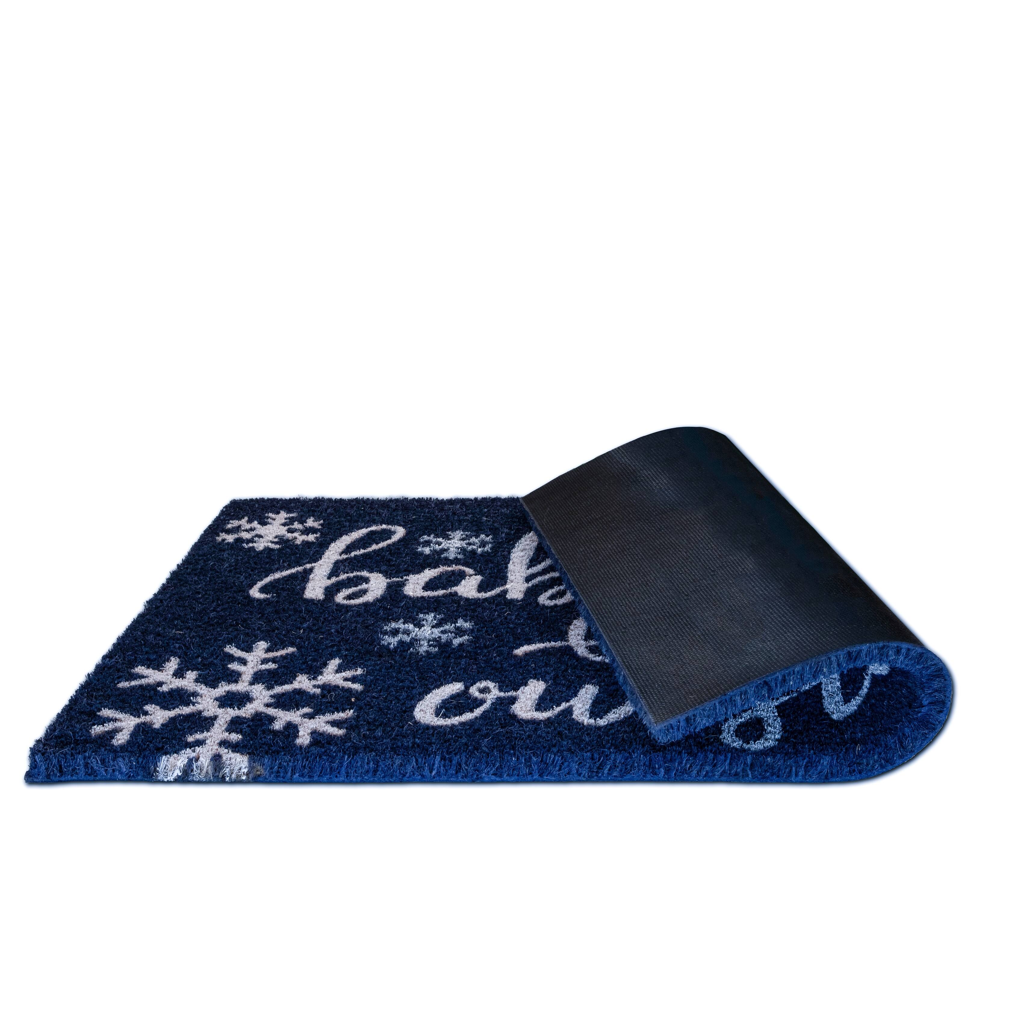 Mascot Hardware Winter Door Mat Outdoor for Front Door Decorations